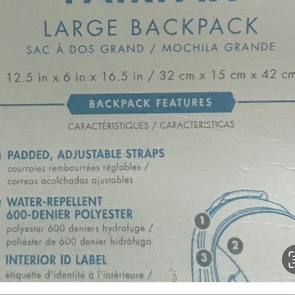 Backpack by Pottery Barn, excellent condition - Picture 12 of 12